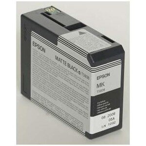 Epson originál ink C13T580800, matte black, 80ml, Epson Stylus Pro 3800, matt black