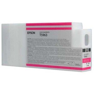 Epson originál ink C13T596300, vivid magenta, 350ml, Epson Stylus Pro 7900, 9900, purpurová