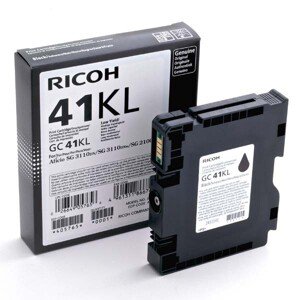 Ricoh originál gélová náplň 405765, black, 600str., GC41KL, Ricoh AFICIO SG 3100, SG 3110, čierna