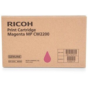 Ricoh originál ink 841637, magenta, Ricoh MPC W2200S, MP CW2201, purpurová