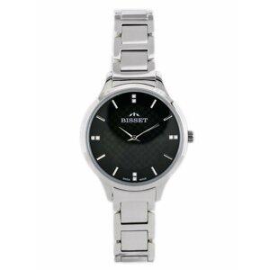 Dámske hodinky  BISSET BSBE45 - silver/black (zb551b)