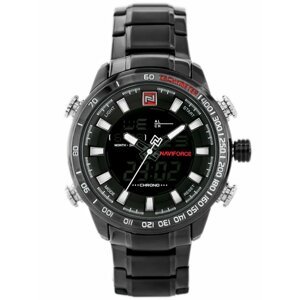 Pánske hodinky NAVIFORCE - NF9093 (zn041c) - black/white