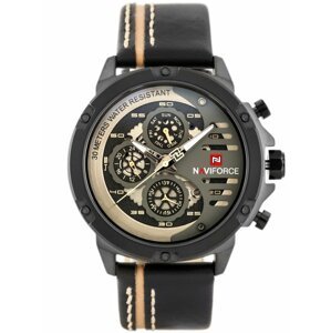 Pánske hodinky NAVIFORCE - NF9110 (zn047e) - black/graphite