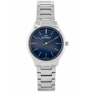 Dámske hodinky  BISSET BSBE67 - silver/blue (zb557c)