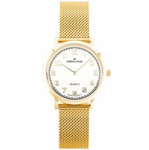 Dámske hodinky  JORDAN KERR - I2001 (zj937c) gold/silver